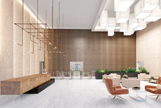Grand Lobby at Godrej Skyshore Versova